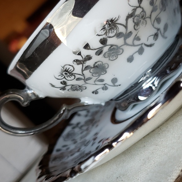 Bavarian teacup and saucer Theresia - Picture 5 of 5